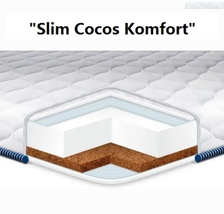 Матрас топпер Eurosleep Slim Cocos Komfort 