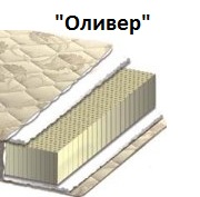 Беспружинный матрас Акант Оливер