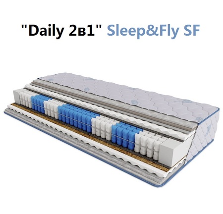 ❖ Матрац Sleep&Fly SF Daily 2в1 《АКЦІЯ》 ✦ Знижка — 30% ...☎️... 
