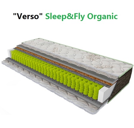 ❖ Матрац Sleep&Fly Organic Verso 《АКЦІЯ》 ☑️ Знижка — 15% ...☎️...