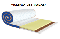 ❖ Мини-матрас Sleep&Fly mini Memo 2в1 Kokos ❗❗❗ 《АКЦИЯ》 ...☎️...