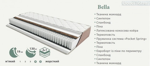 ☑️ Ортопедический матрас Primavera Bella / Примавера Белла купить ⚡ со СКЛАДА ⏩ КИЕВ ➡ ЭКОНОМНЕЕ по лучшей цене ПРОИЗВОДИТЕЛЯ ☑️ любого размера ...☎... АКЦИИ Только высшее качество. ✅ Заказывайте онлайн, Скидки от 20%! ➡ онлайн заявки принимаются 24/7 на &laquo;Гуд❤Матрас&raquo; ❱❱❱ Купити матрац Primavera Bella ортопедичний ☑️ Кращі Ціни + Відгуки ⚡ Знижки та Акції ❱❱❱ Доставка по Україні